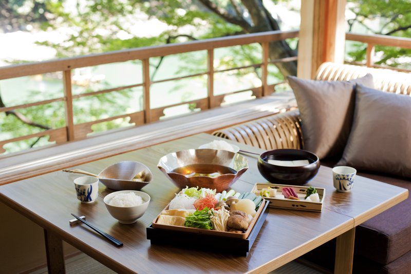 Hoshinoya Kyoto Hotell Restaurant bilde