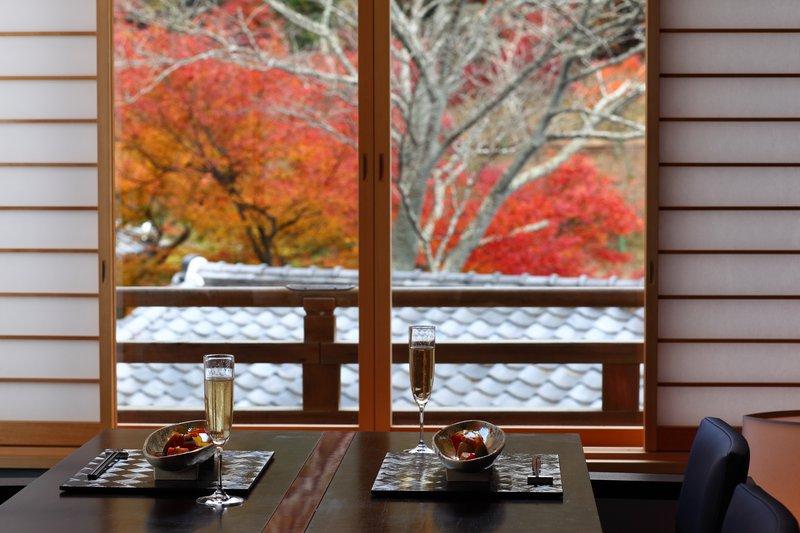 Hoshinoya Kyoto Hotell Restaurant bilde