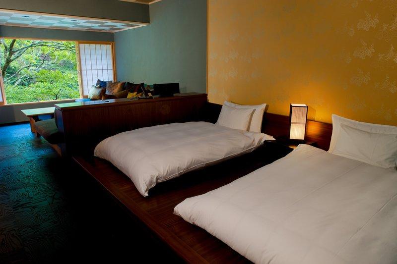 Hoshinoya Kyoto Hotell Rom bilde