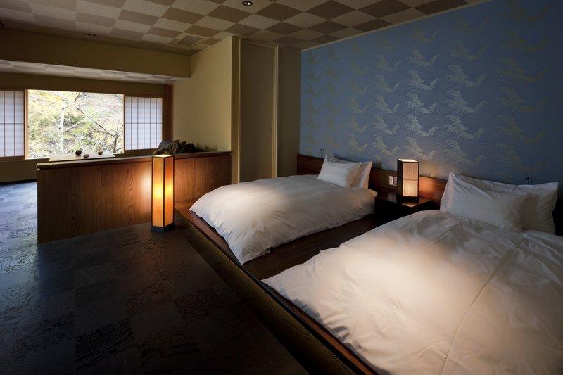 Hoshinoya Kyoto Hotell Rom bilde